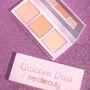 Trend Beauty Unicorn Dust Trio Highlighter Palette NEW